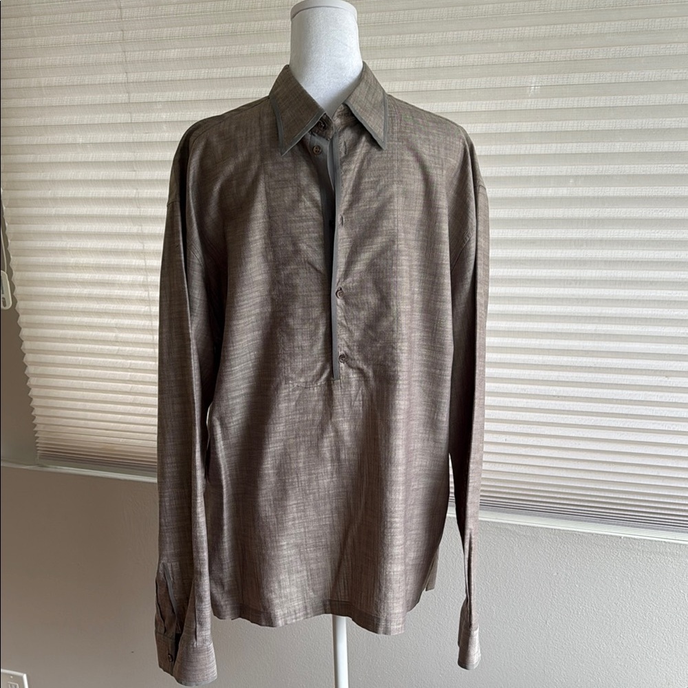 Dolce & Gabbana Men’s Cotton & Silk Shirt